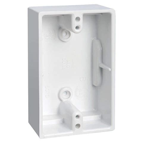 decorative surface mount electrical box|shallow surface mount outlet box.